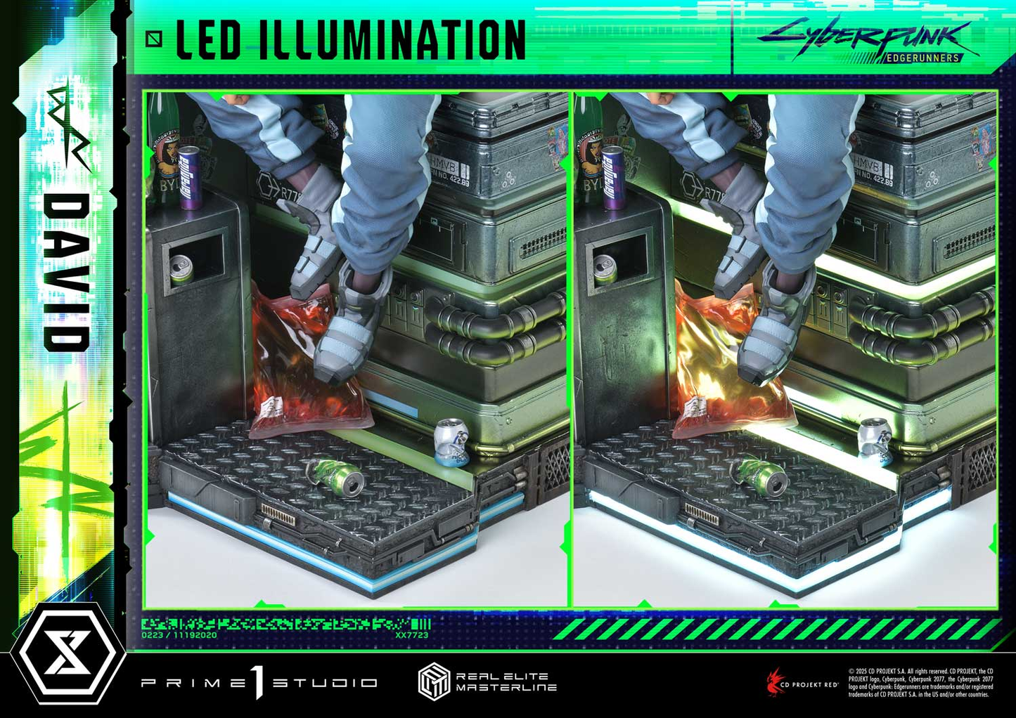 Cyberpunk Edgerunners David DX Bonus Version By Prime 1 Studio