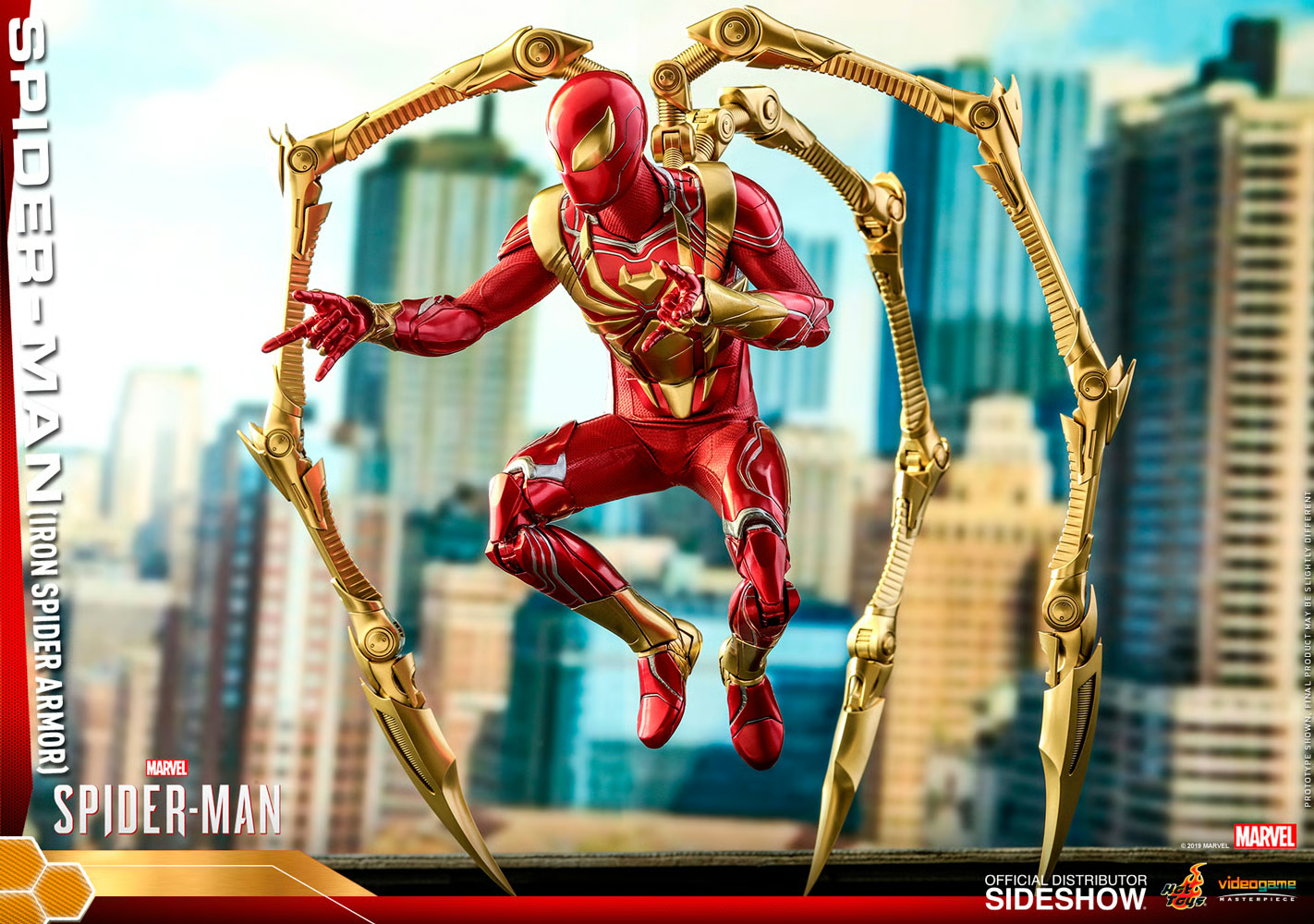 Spider-Man (Iron Spider Armor) Sixth Scale Figure by Hot Toys