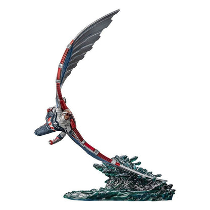 Captain America Sam Wilson (Deluxe) 1/10 Statue By Iron Studios