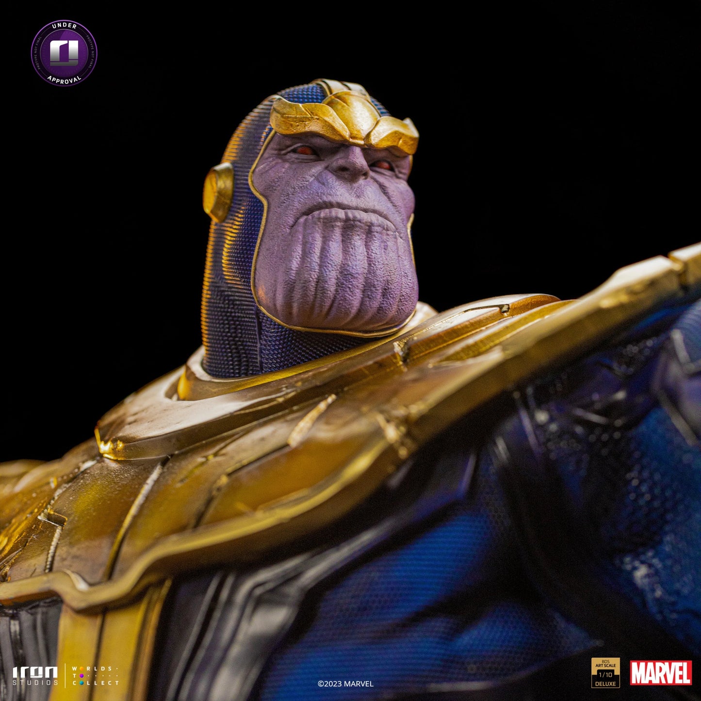 Thanos Infinity Gauntlet Diorama Deluxe by Iron Studios