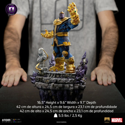 Thanos Infinity Gauntlet Diorama Deluxe by Iron Studios