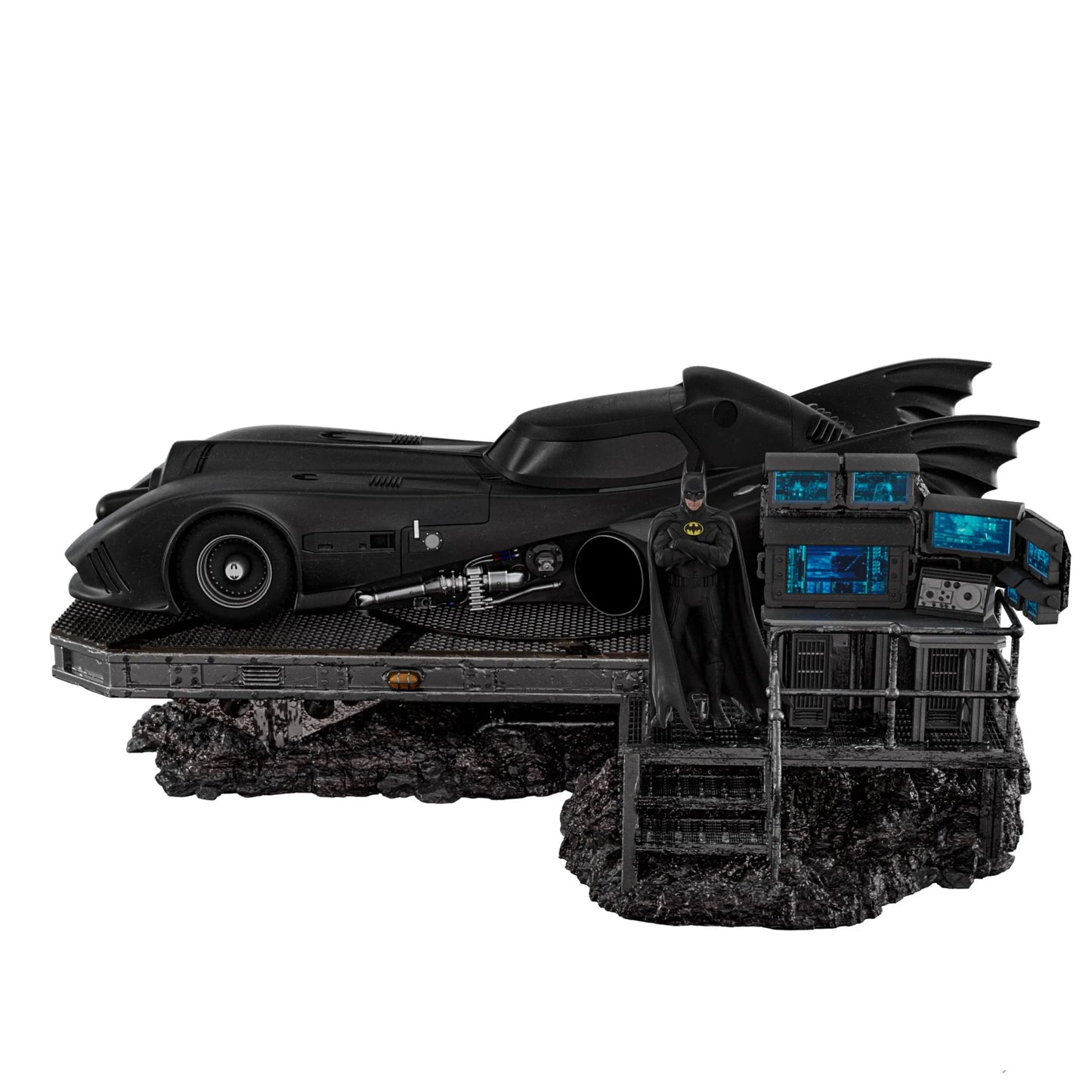 The Flash Movie Batmobile Deluxe Art Scale Limited Edition 1:10 Statue