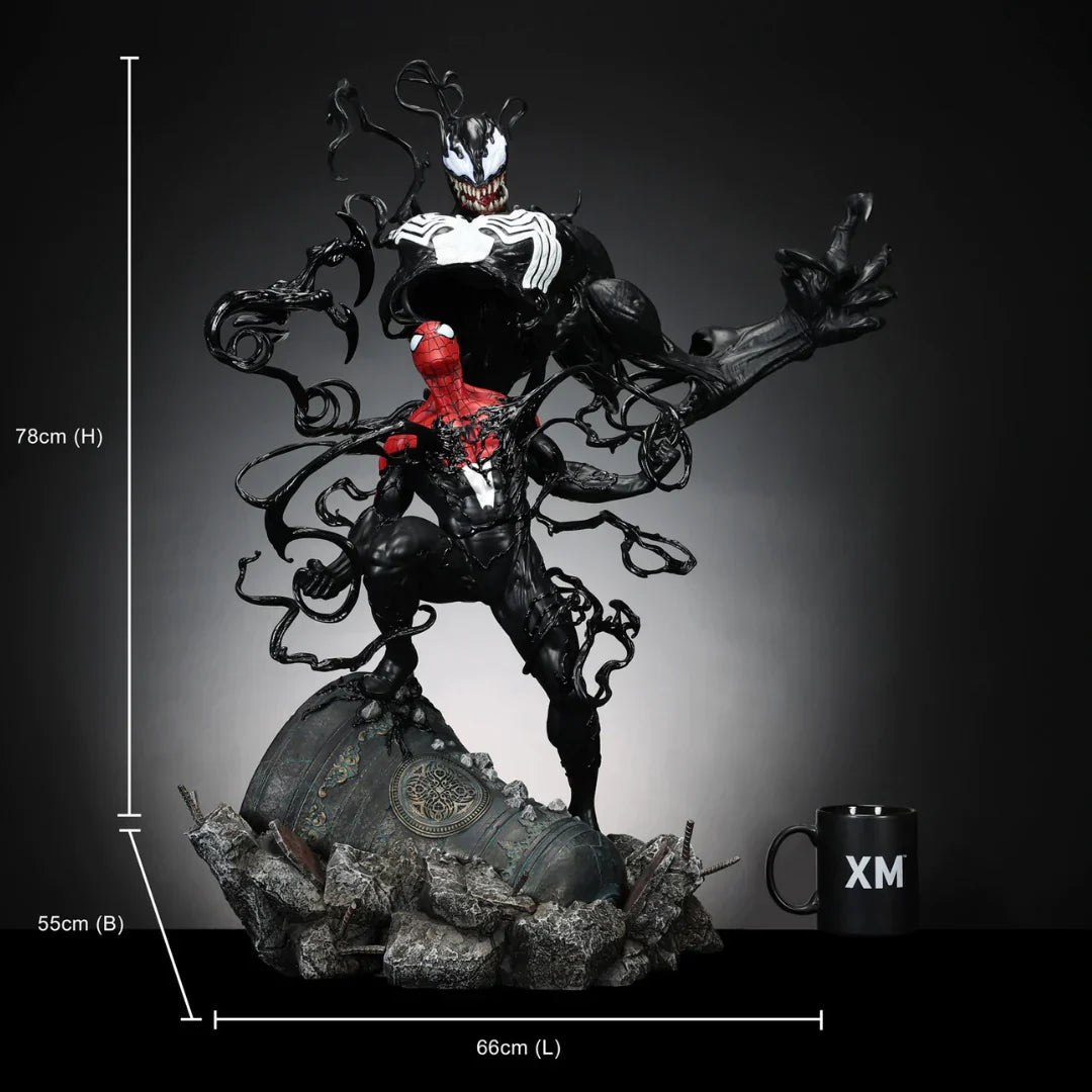 Spider-Man Symbiote Transformation 1/4 Scale Statue