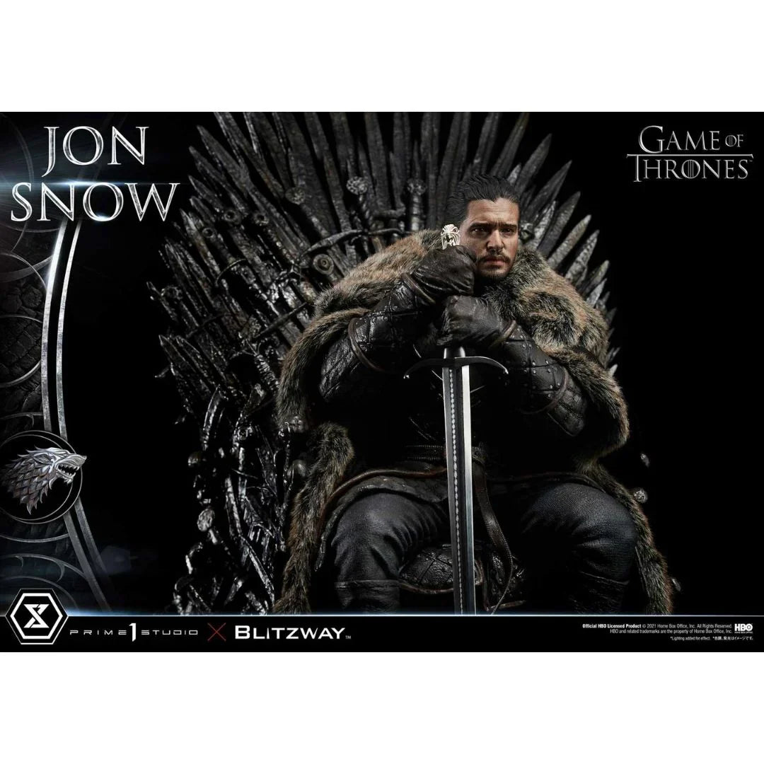 Game Of Thrones Jon Snow 1/4th Scale Figure by Prime1 Studios