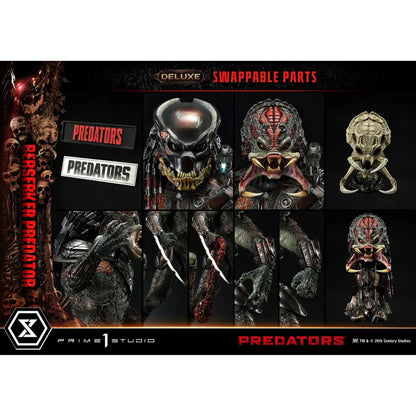 Predators (Film) Berserker Predator DX Bonus Version Statue by Prime 1 Studio