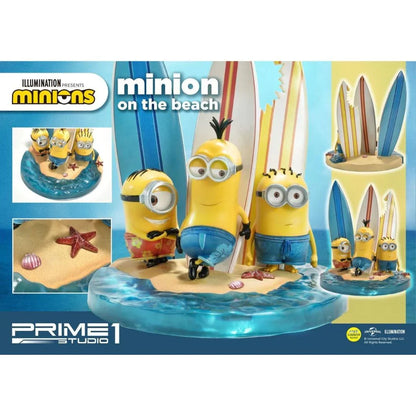Minions On The Beach Diorama By Prime 1 Studio