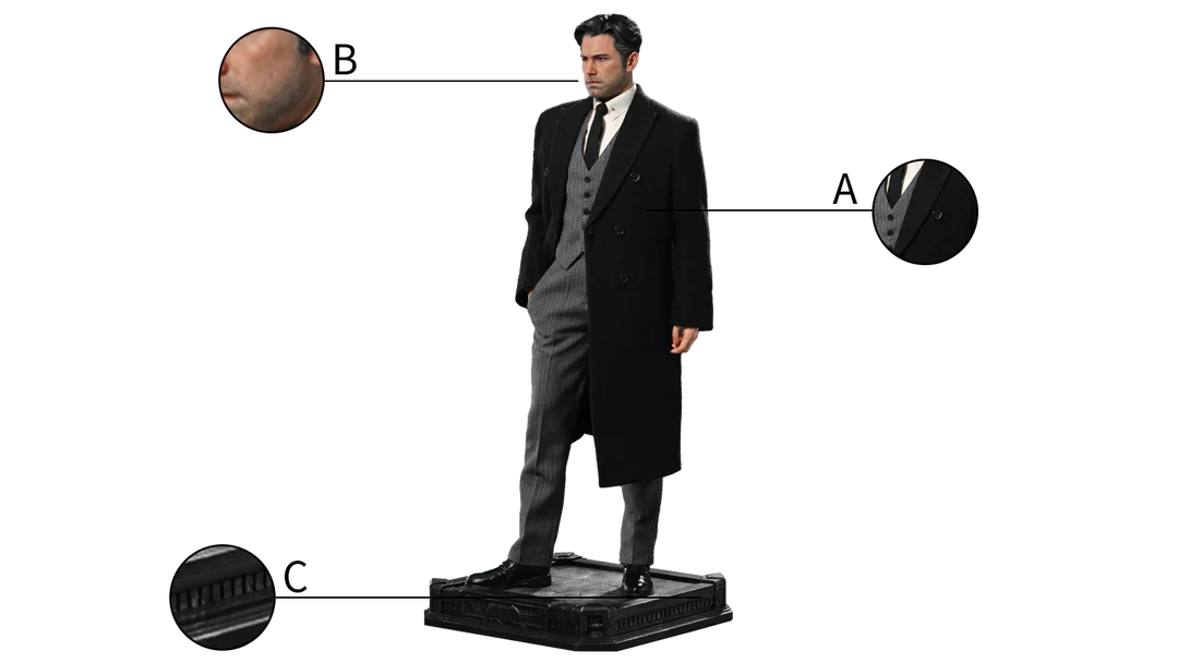 Bruce Wayne (Ben Affleck) 1/4 Scale Statue