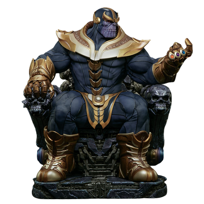 THANOS ON THRONE Maquette by Sideshow Collectibles Exclusive