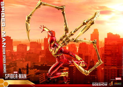 Spider-Man (Iron Spider Armor) Sixth Scale Figure by Hot Toys