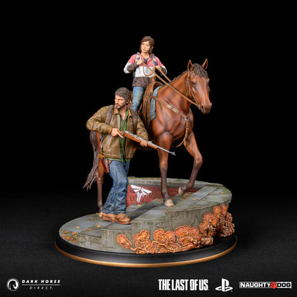 The Last of Us: Joel & Ellie on Horseback Premium Statue