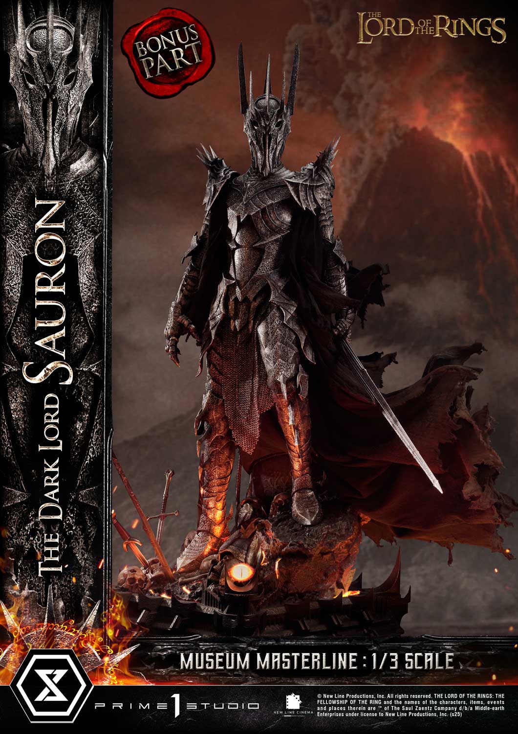 Prime 1 Studio The Lord of the Rings (Film) The Dark Lord Sauron Statue