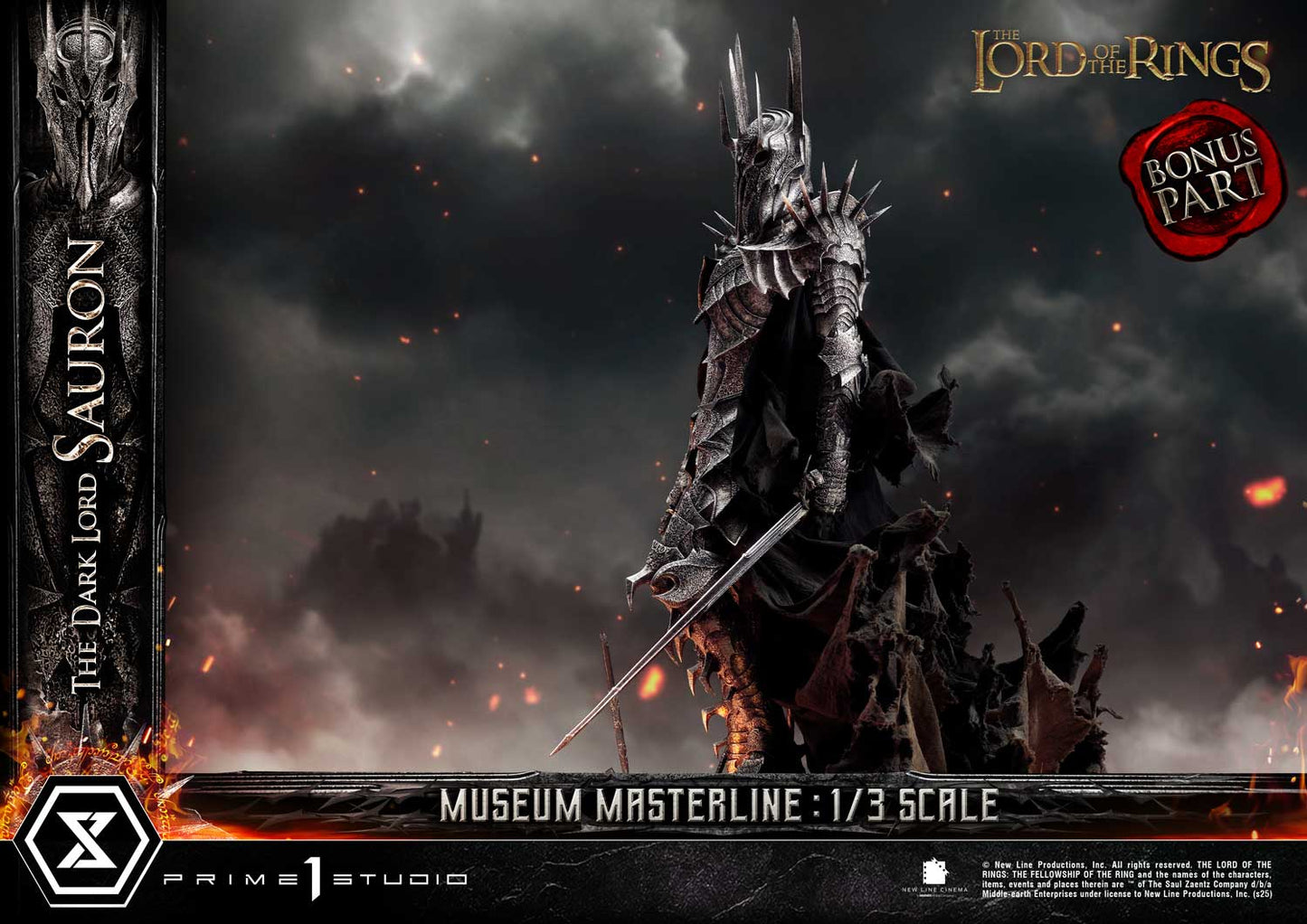 Prime 1 Studio The Lord of the Rings (Film) The Dark Lord Sauron Statue