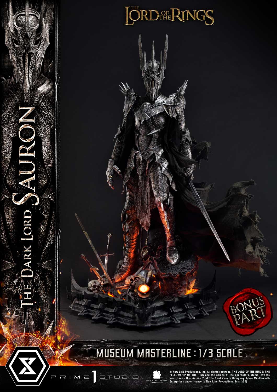Prime 1 Studio The Lord of the Rings (Film) The Dark Lord Sauron Statue