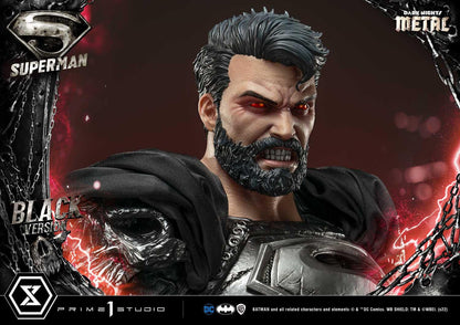 Dark Nights: Metal Superman Black Version Museum Masterline Statue