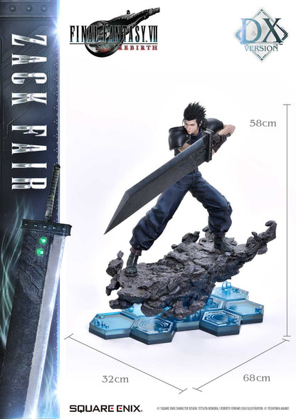FINAL FANTASY VII REBIRTH  1/4 Scale Zack Fair Deluxe Version Statue By Prime1 Studios