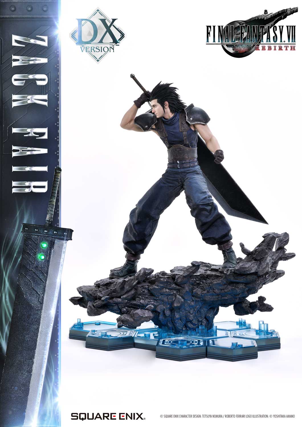 FINAL FANTASY VII REBIRTH  1/4 Scale Zack Fair Deluxe Version Statue By Prime1 Studios
