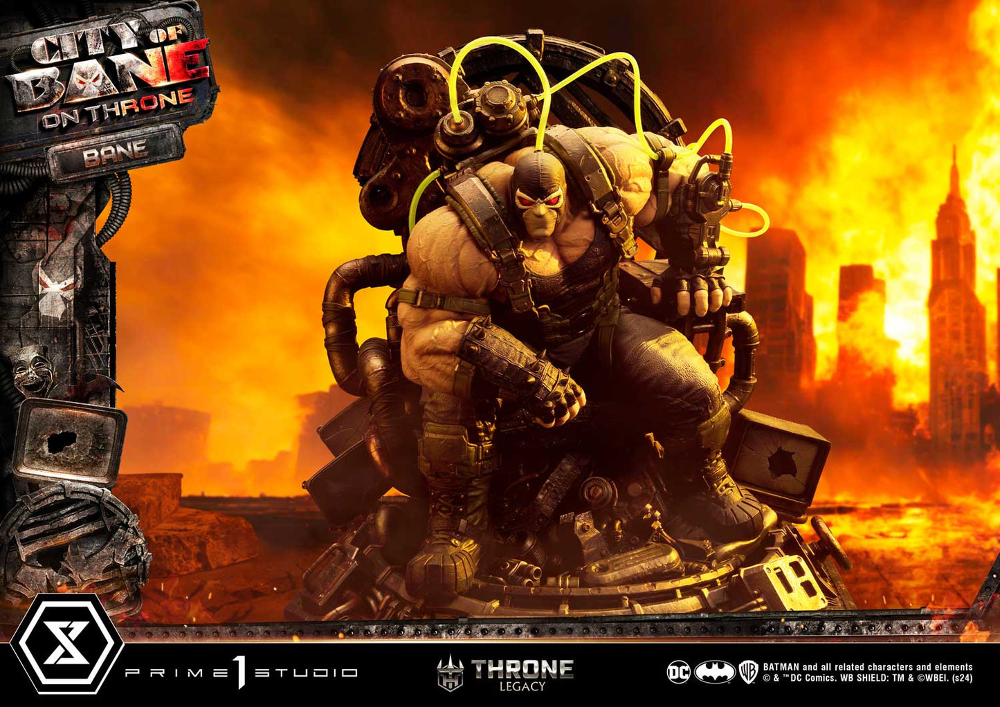 Bane on Throne (Concept design by Carlos D'Anda) DX Bonus Version