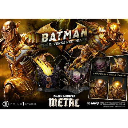 The Reverse Red Death DC Dark Knights Metal Statue by Prime 1 Studio