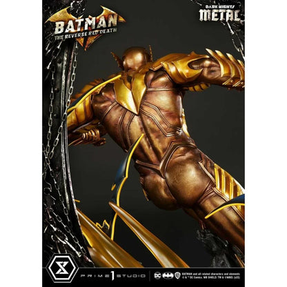 The Reverse Red Death DC Dark Knights Metal Statue by Prime 1 Studio