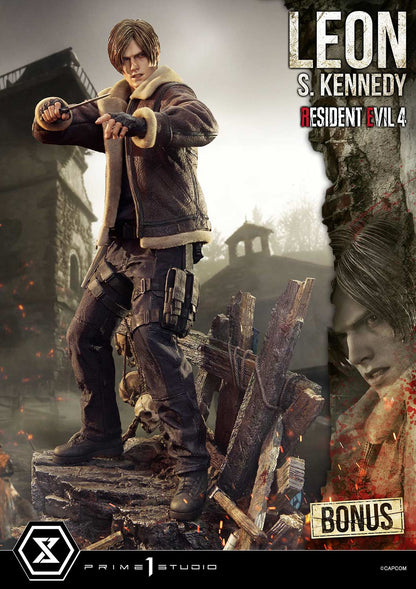 Resident Evil 4 Leon S. Kennedy Bonus Version Statue By Prime1 Studios