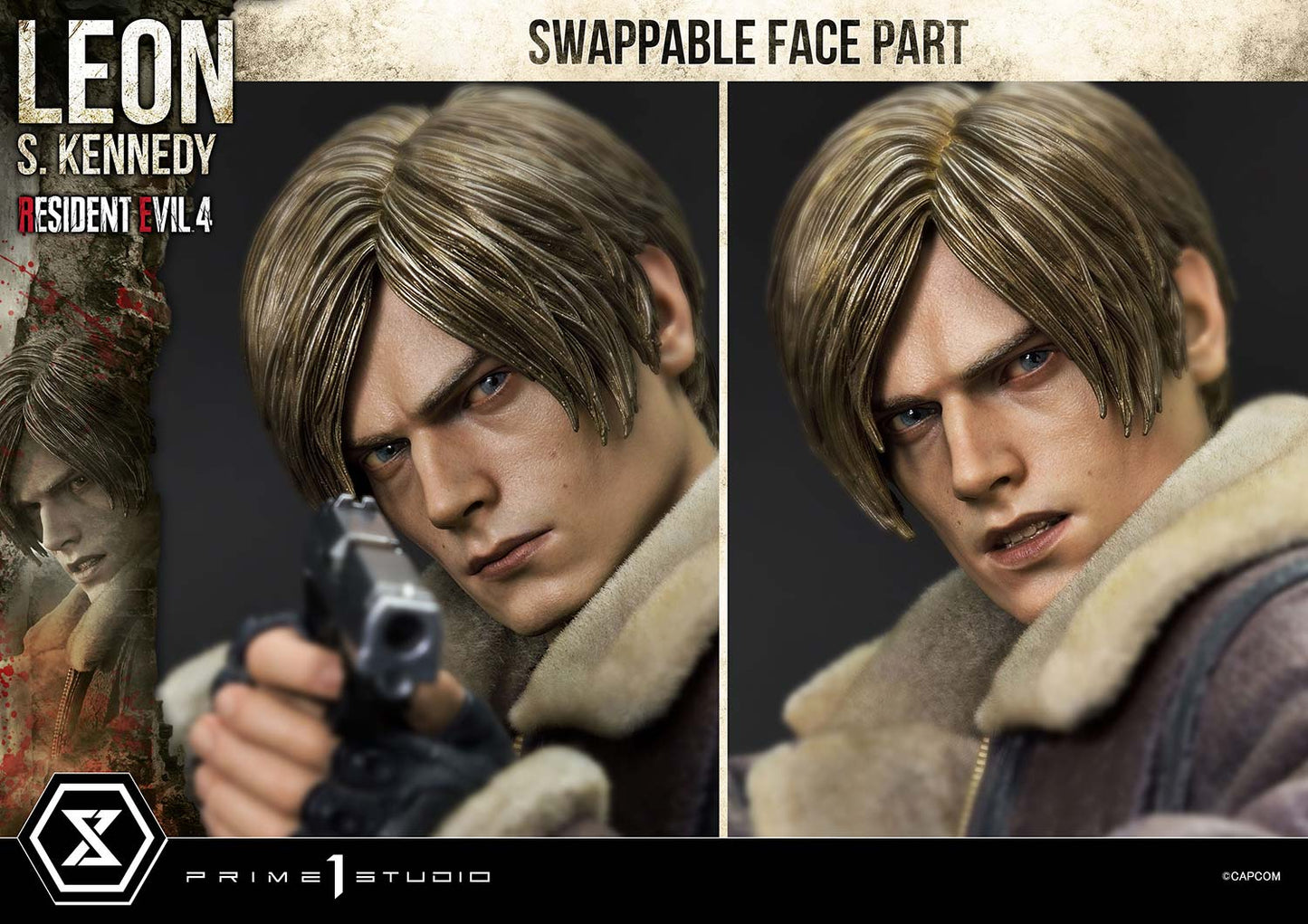 Resident Evil 4 Leon S. Kennedy Bonus Version Statue By Prime1 Studios