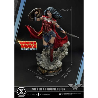 Wonder Woman Rebirth Silver Armour Version Statue by Prime 1 Studio