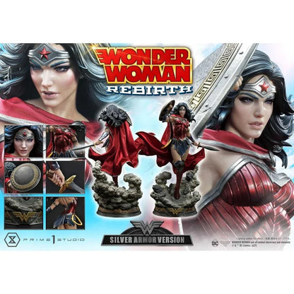 Wonder Woman Rebirth Silver Armour Version Statue by Prime 1 Studio