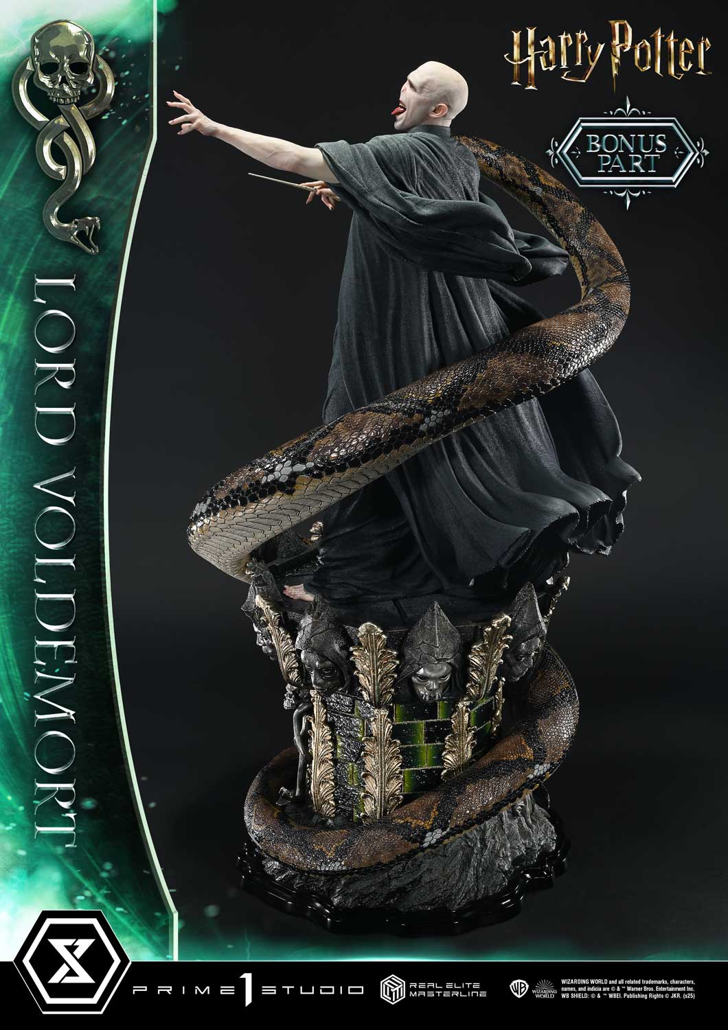 Lord Voldemort (Harry Potter Film) Bonus version 1/4 statue by Prime 1 Studios