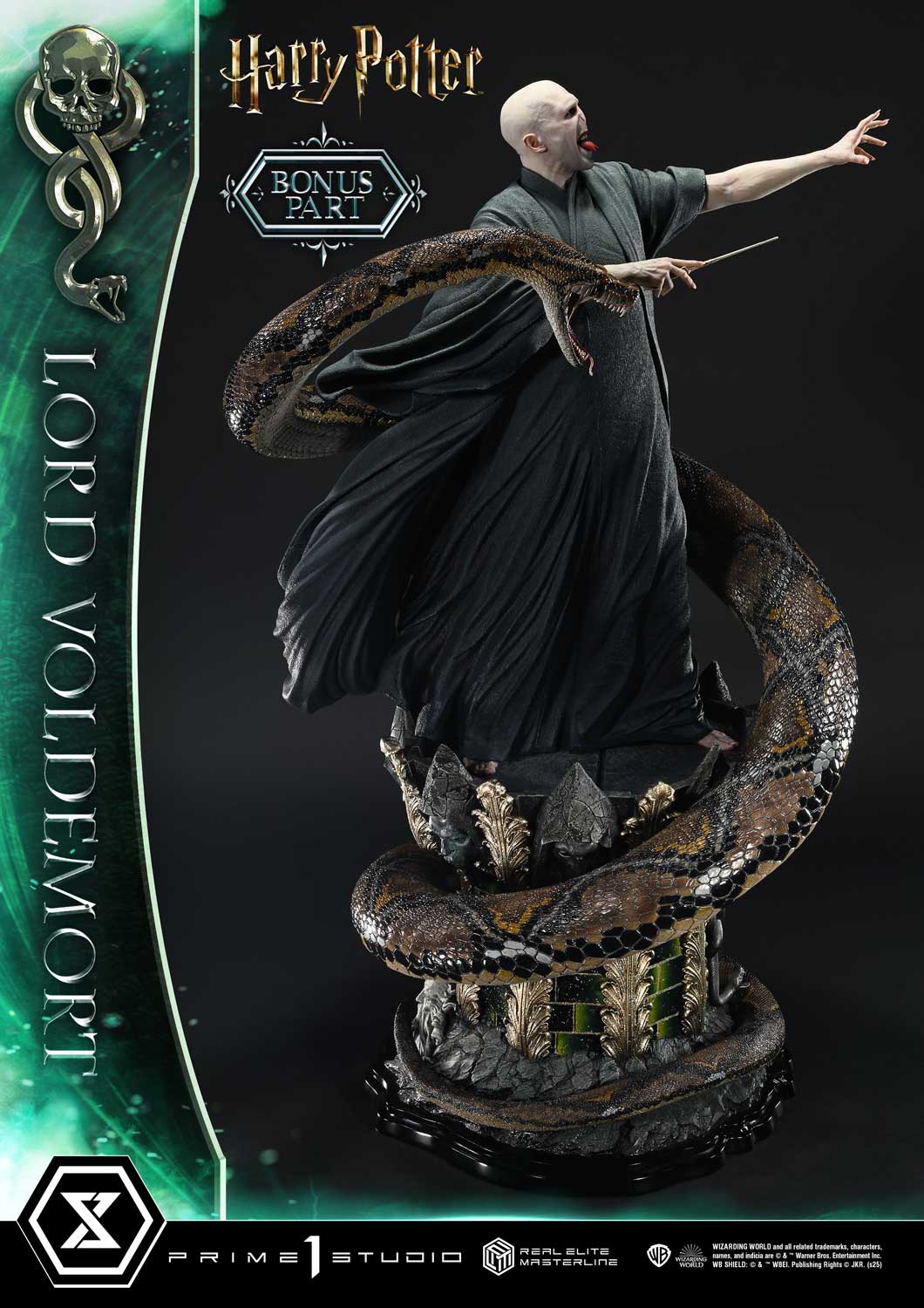 Lord Voldemort (Harry Potter Film) Bonus version 1/4 statue by Prime 1 Studios