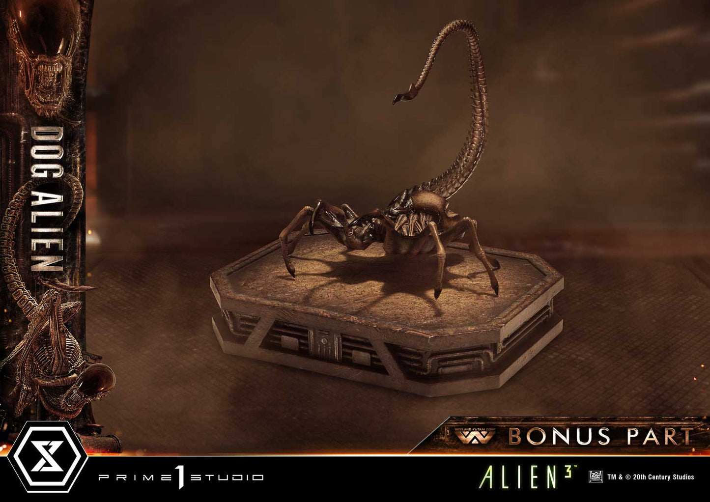 Prime 1 Studio Alien 3 (Film) Dog Alien DX Bonus Version Statue