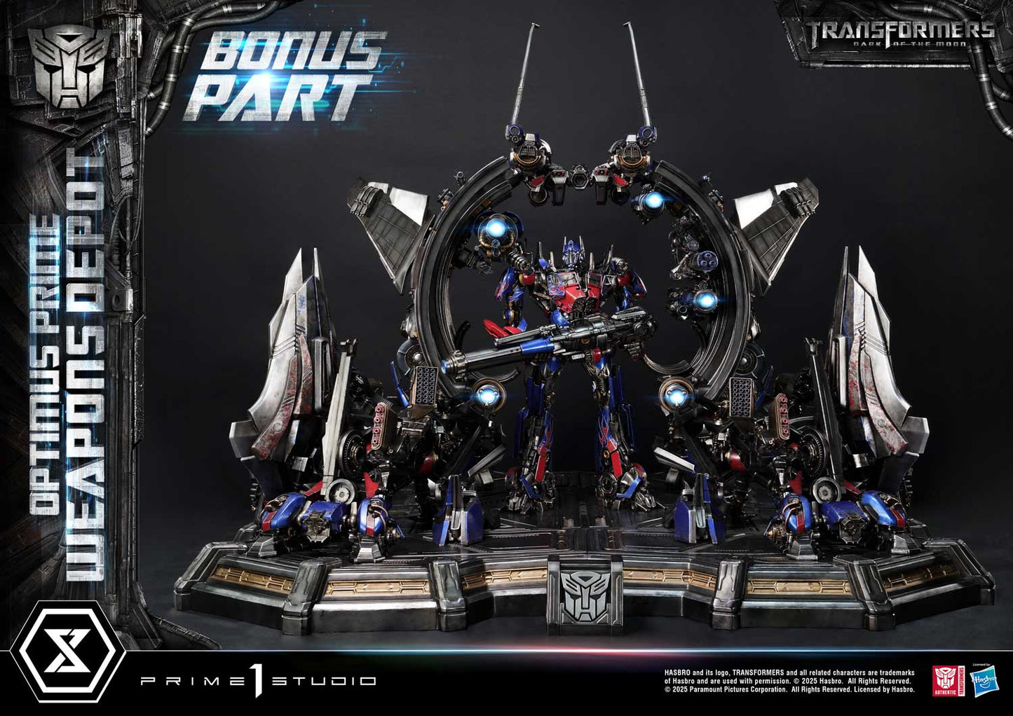 Transformers: DOTM Optimus Prime Weapons Depot (Bonus Version) by Prime 1 Studio