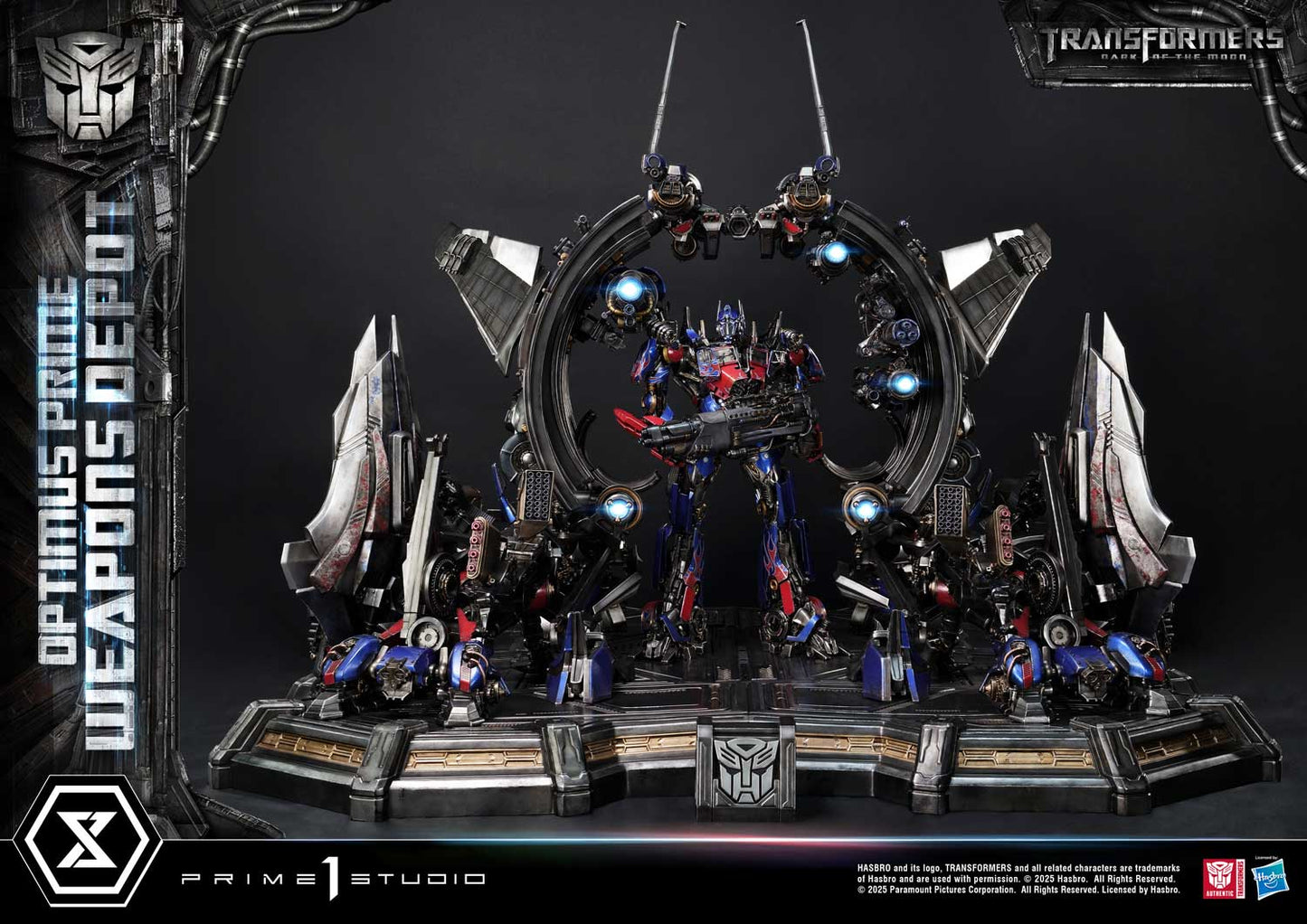 Transformers: DOTM Optimus Prime Weapons Depot (Bonus Version) by Prime 1 Studio