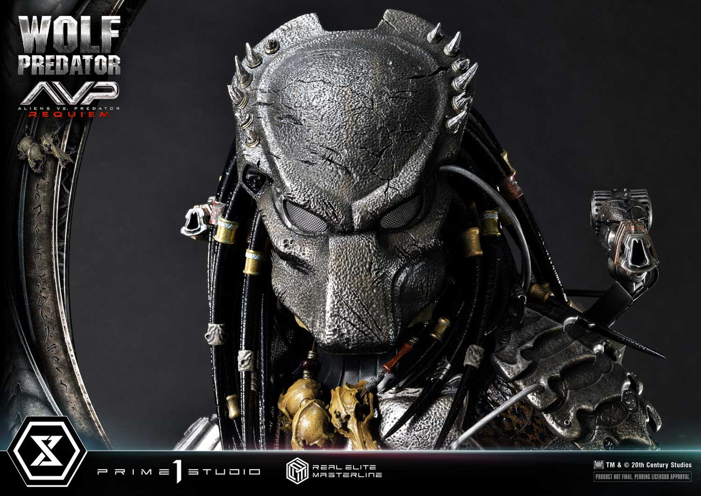 Wolf Predator (Aliens vs. Predator: Requiem) DX Bonus Version 1/3 Statue By Prime 1 Studio