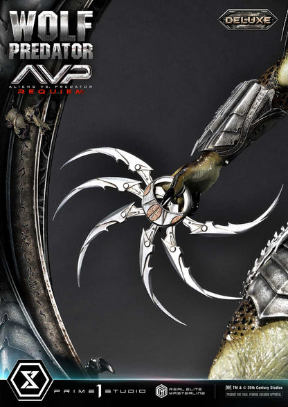 Wolf Predator (Aliens vs. Predator: Requiem) DX Bonus Version 1/3 Statue By Prime 1 Studio