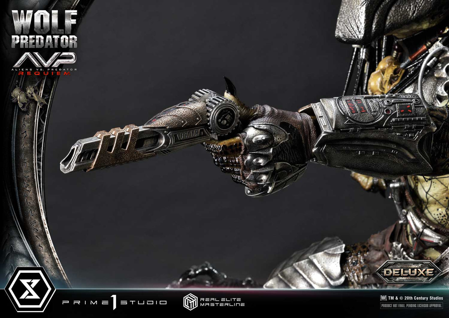 Wolf Predator (Aliens vs. Predator: Requiem) DX Bonus Version 1/3 Statue By Prime 1 Studio