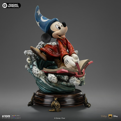 Sorcerer Mickey Deluxe statue by Iron Studios