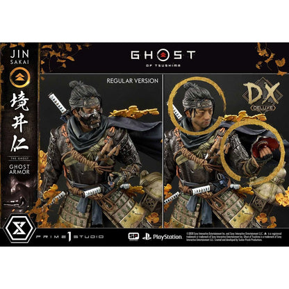 Ghost of Tsushima Jin Sakai Ghost Armor Deluxe Edition 1:4 Scale Statue