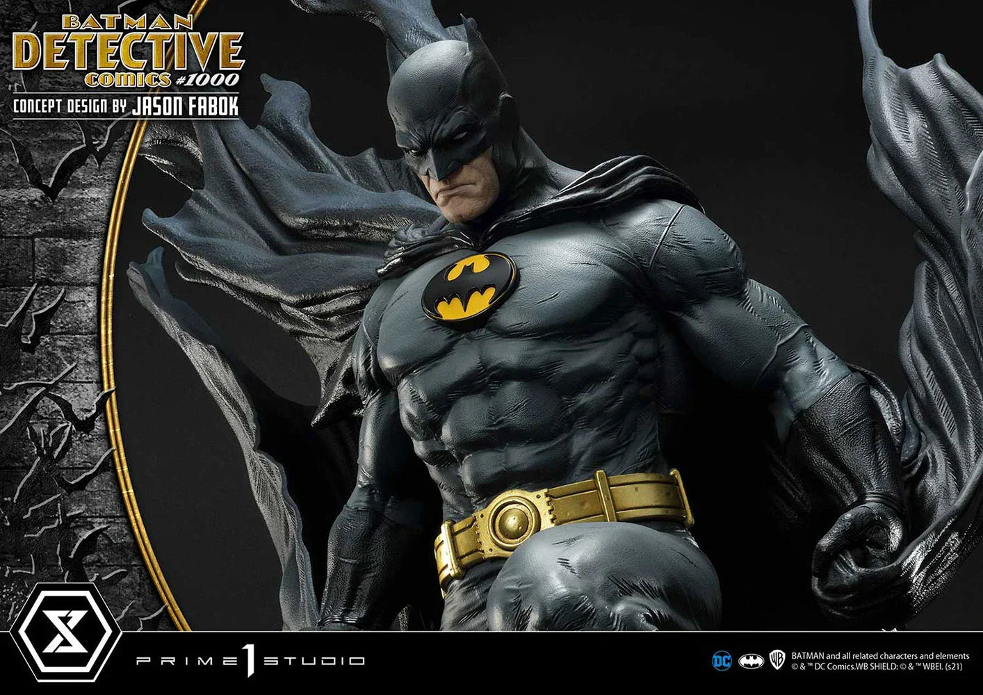 BATMAN DETECTIVE COMICS #1000 (Deluxe Bonus Version) 1/3 Scale Statue by Prime 1 Studio
