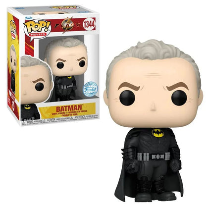 Flash Movie Unmasked Batman Vinyl Figure #1344 Previews Exclusive By Funko Pop!
