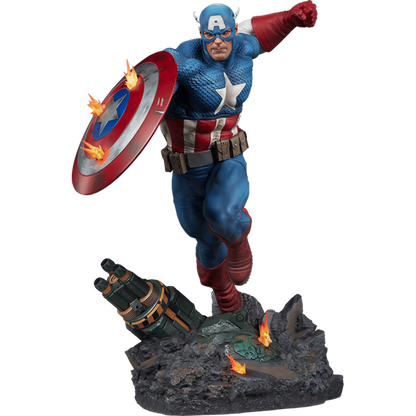 Captain America Premium Format By Sideshow