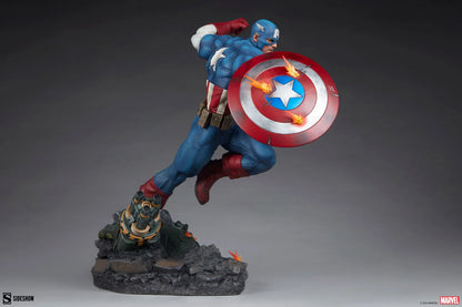 Captain America Premium Format By Sideshow