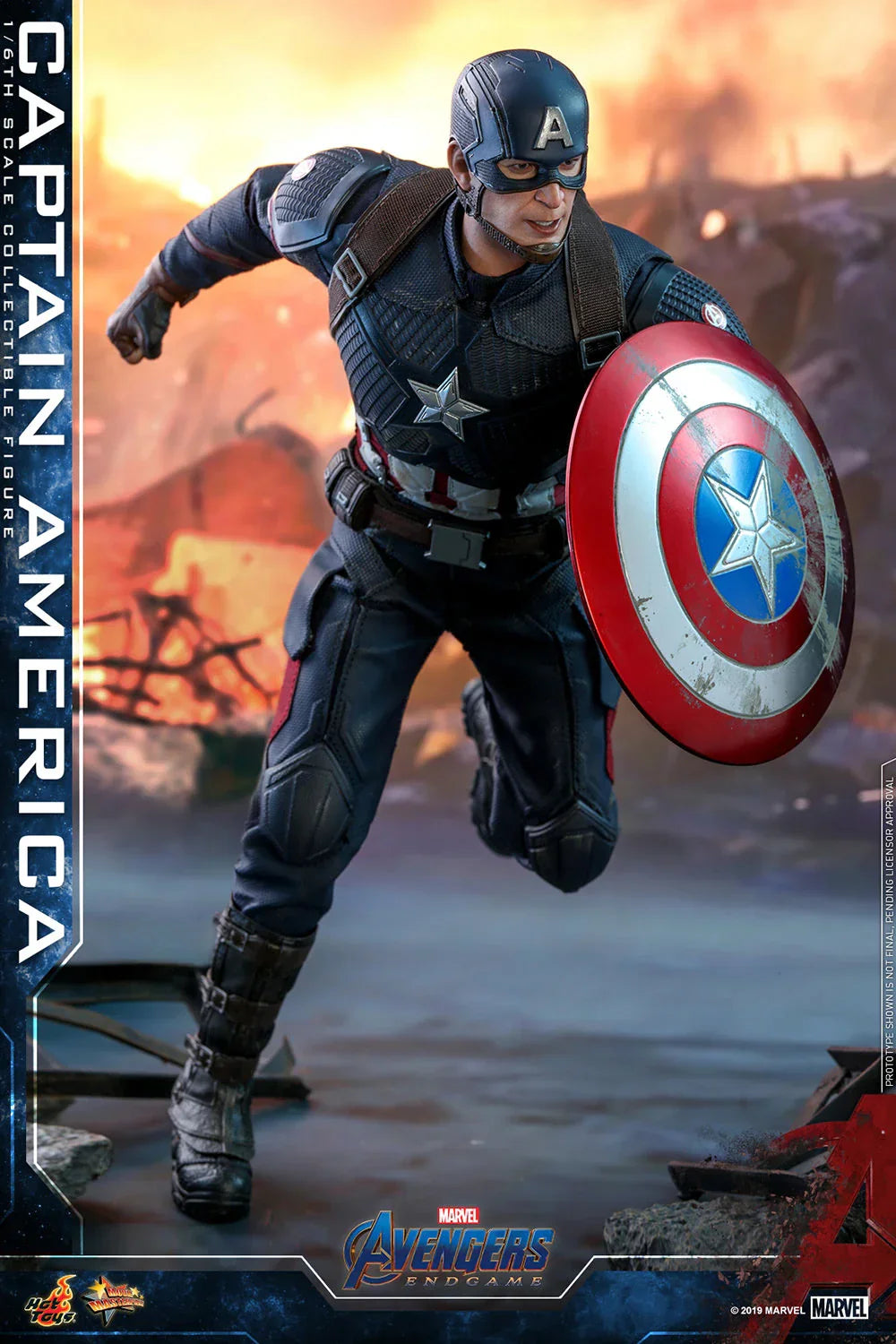 CAPTAIN AMERICA Sixth Scale Figure By Hot Toys