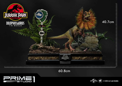 Jurassic Park Dilophosaurus  Bonus Version By Prime 1 Studio