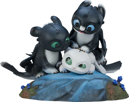 Dart,Pouncer,and Ruffrunner Statue By Sideshow