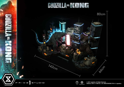 Godzilla vs Kong Final Battle Statue by Prime1 Studio