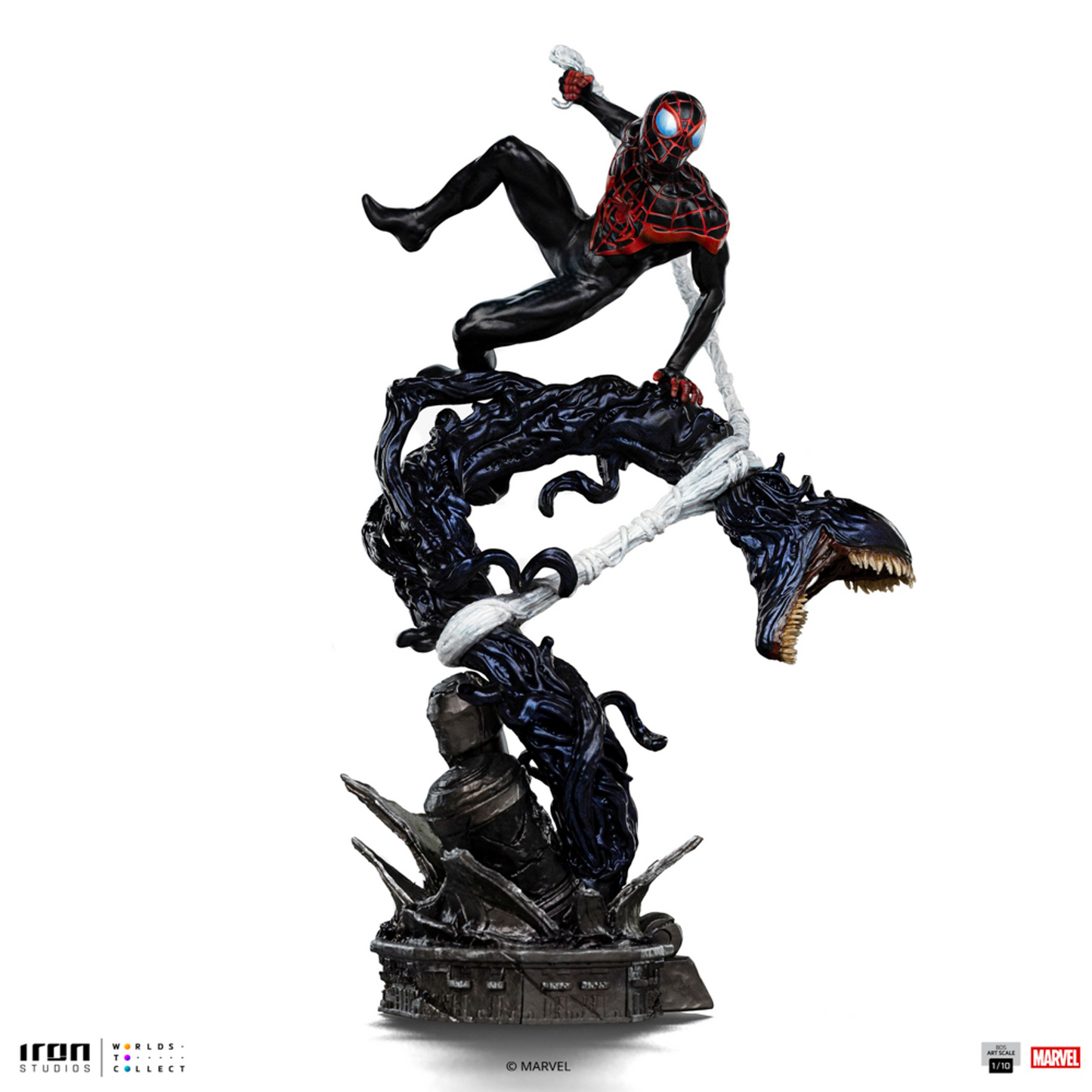 Miles Morales Statue by Iron Studios