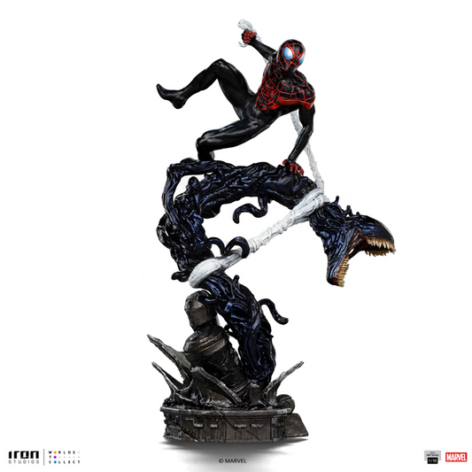 Miles Morales Statue by Iron Studios