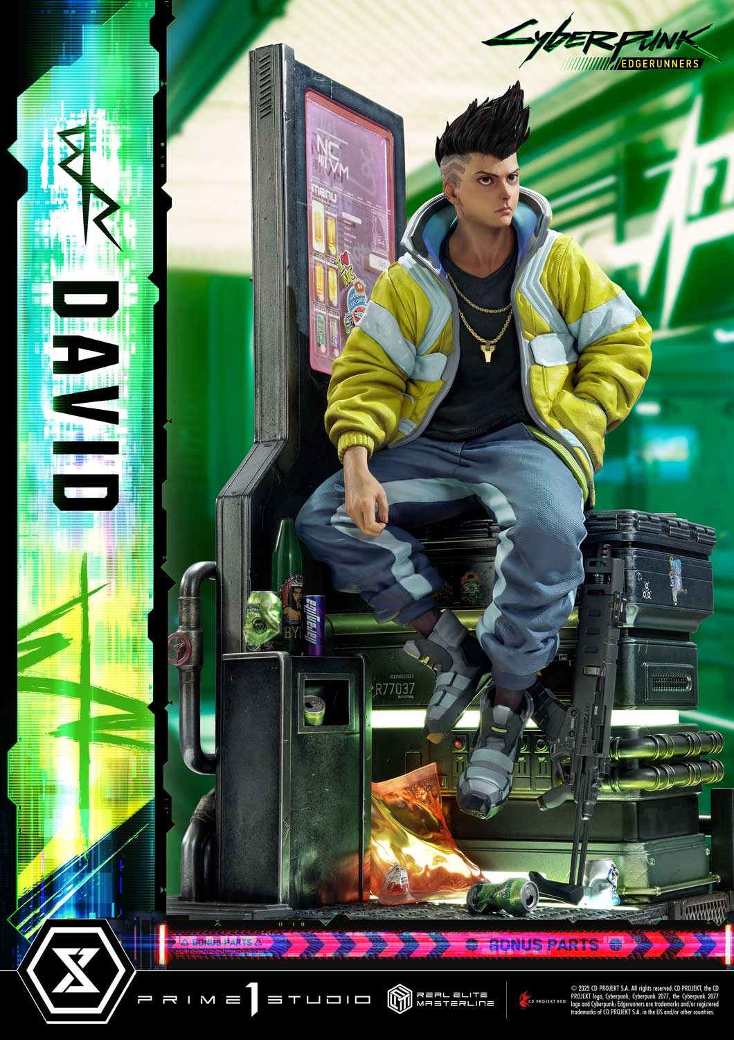 Cyberpunk Edgerunners David DX Bonus Version By Prime 1 Studio