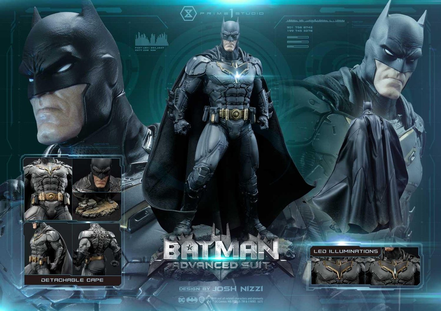 Justice League (Comics)  Batman Advanced Suit by Prime 1 Studio