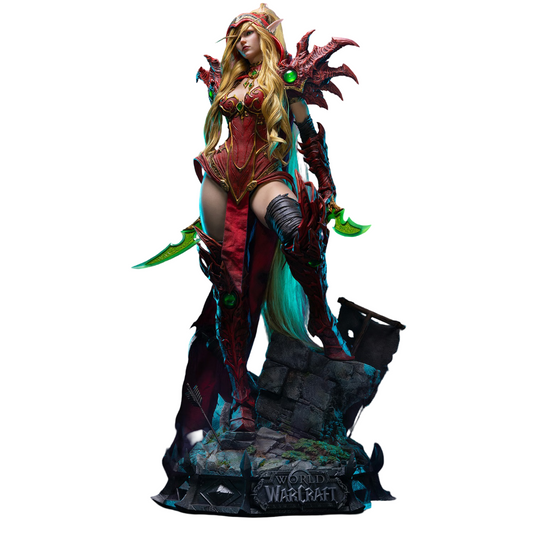 World of Warcraft Valeera Sanguinar Statue by Infinity Studio